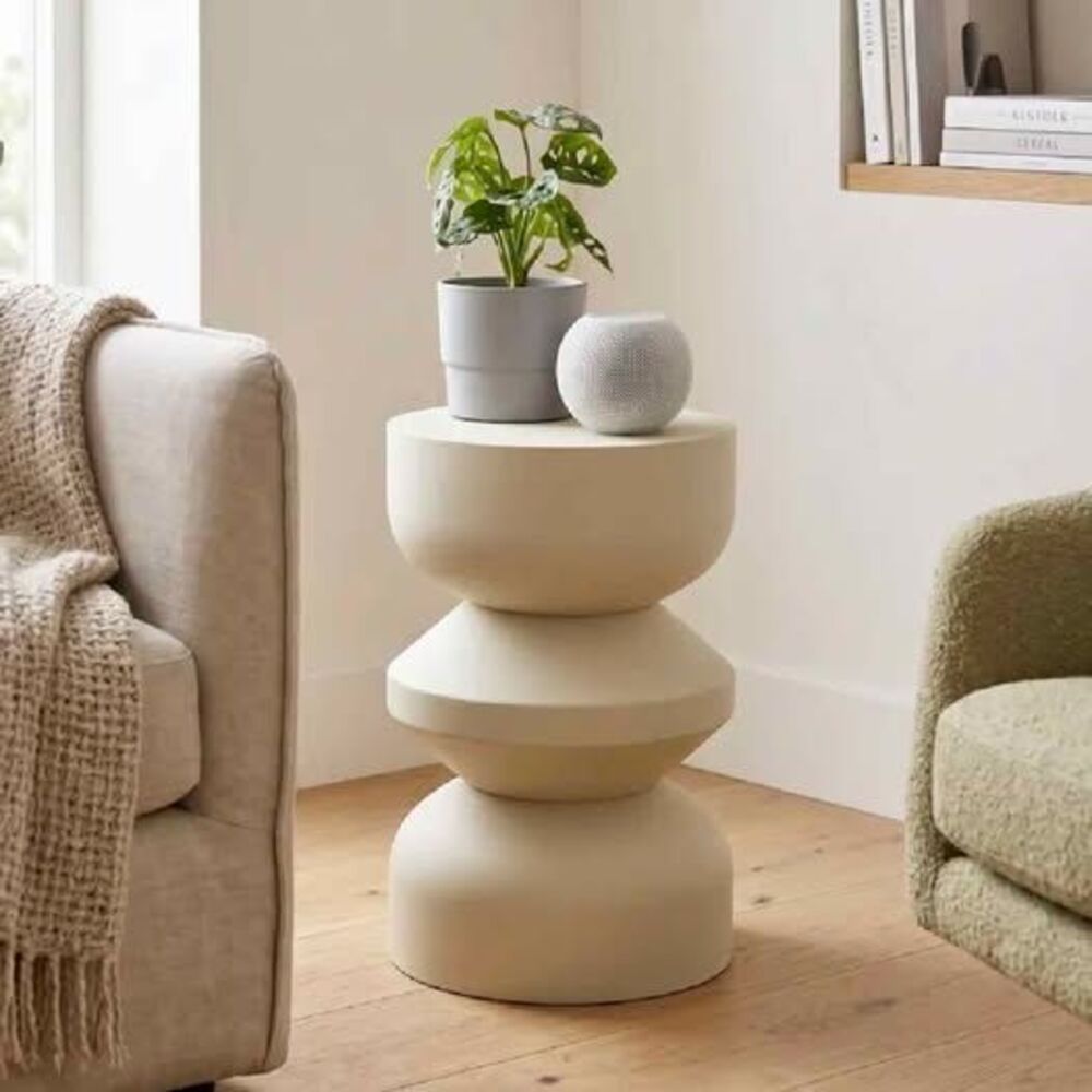 Modern Totem Side Table